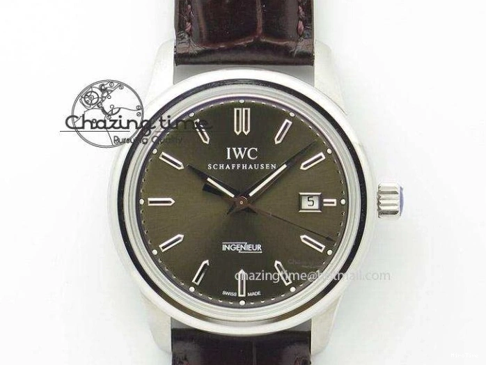 MIROTIME 0315 Pilot Chrono SS IW387809 ZF 1:1 Best Edition Silver Dial On SS Bracelet A Trendsetting 7327